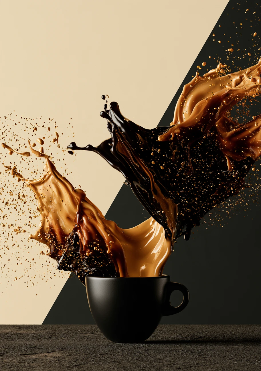 Kaffee in Bewegung