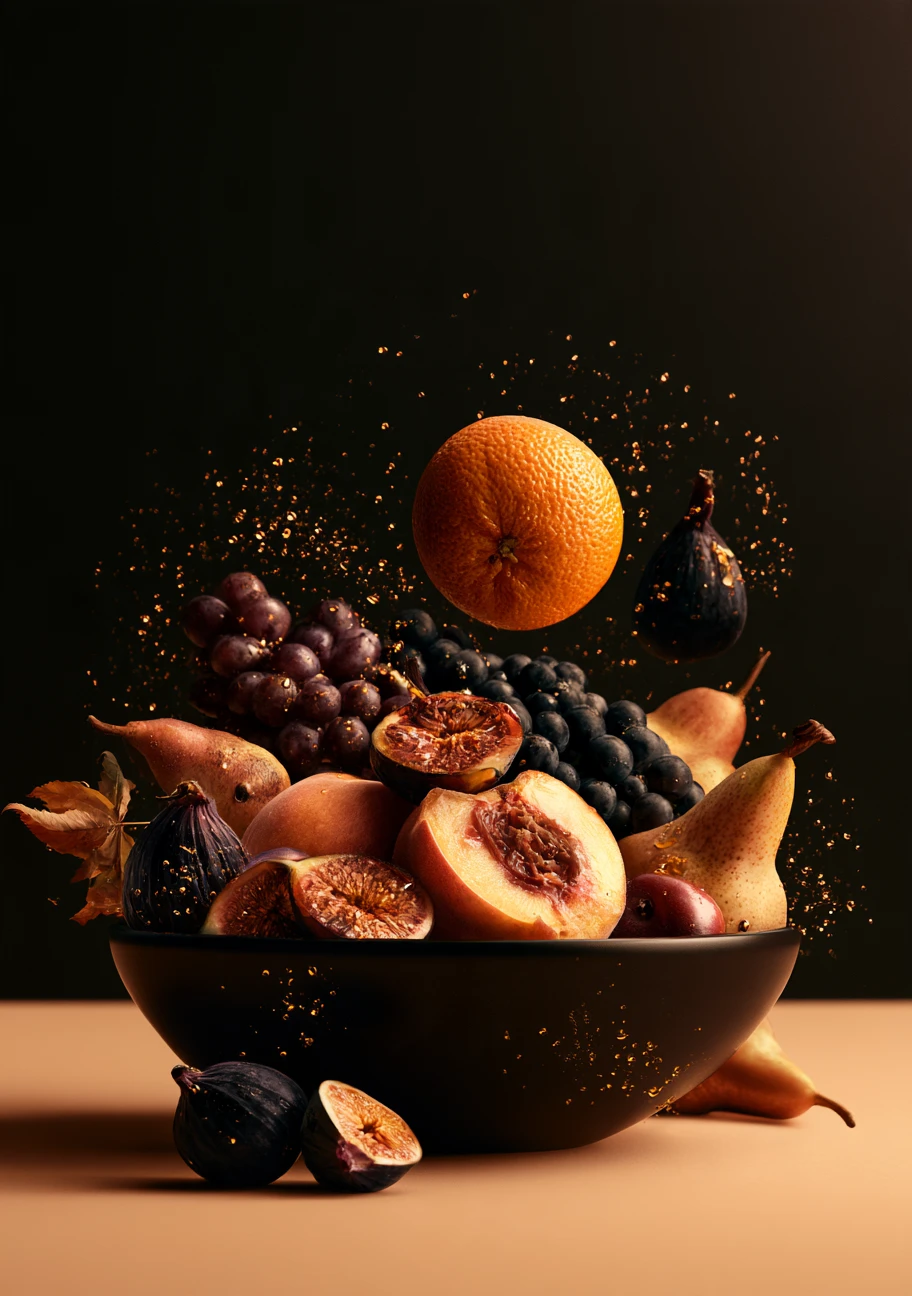 Dunkle Fruchternte