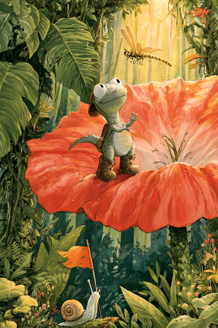 Der kleine Mohnblüten-Entdecker