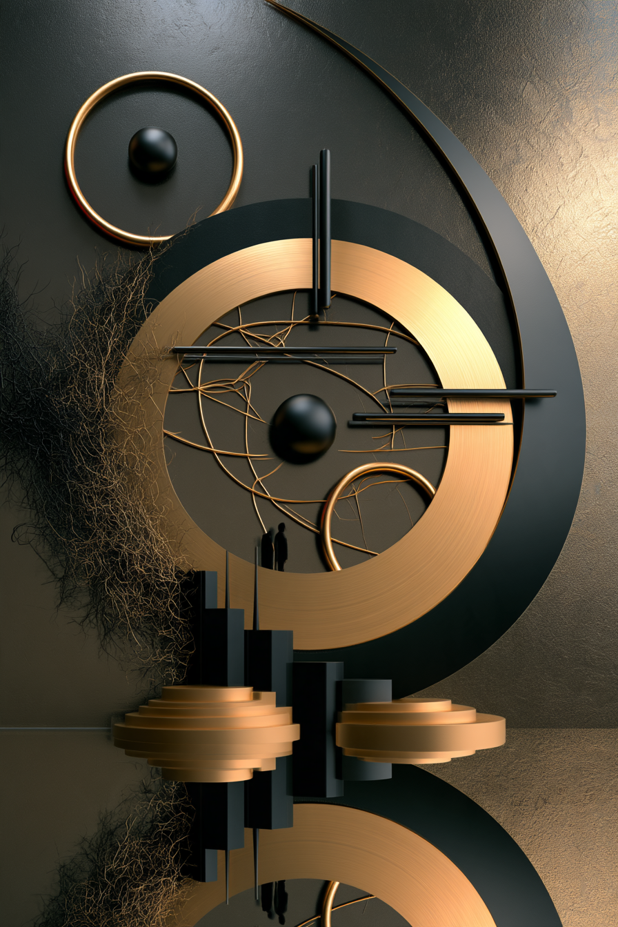 Goldene Zeitarchitektur