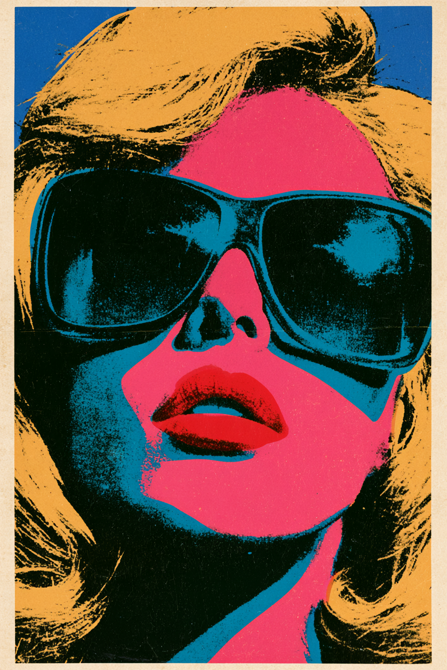 Sonnenbrille und Statement