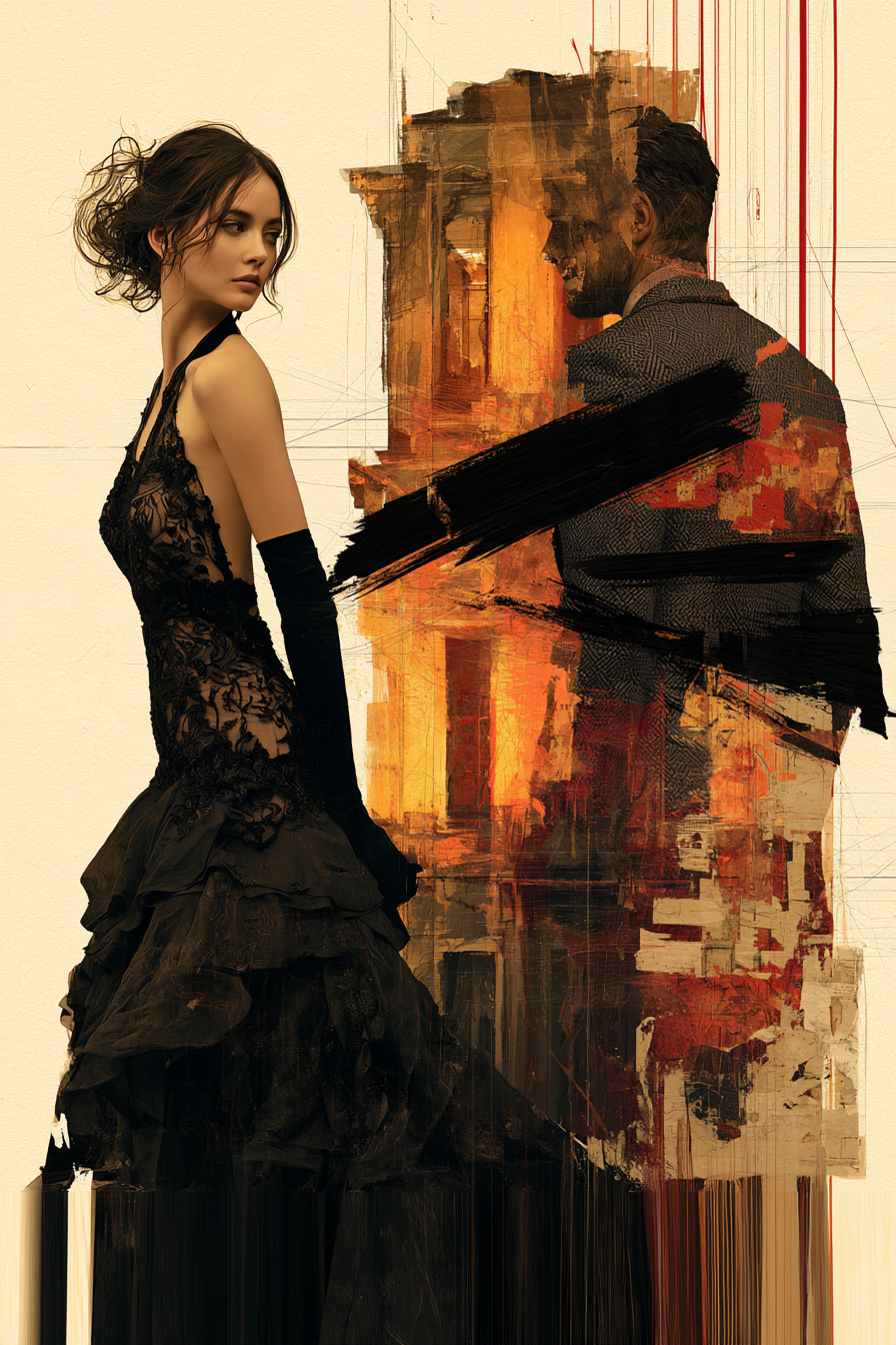 Die Dame und der Rabe