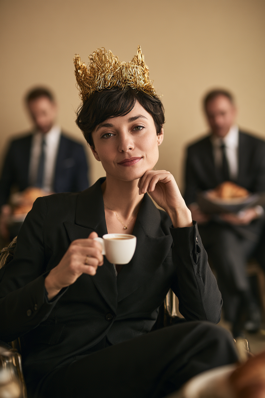 Kaffeepause einer Königin
