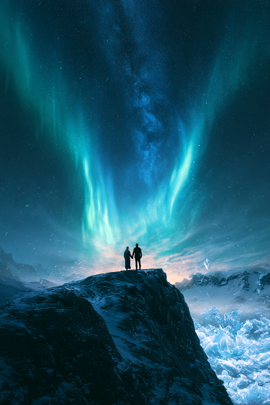 Polarlicht für Zwei