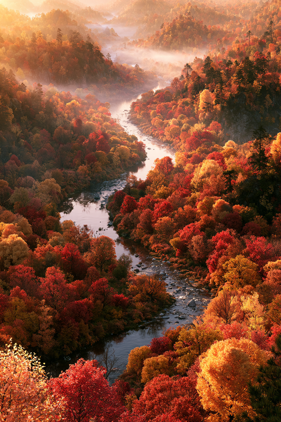 Herbstfluss