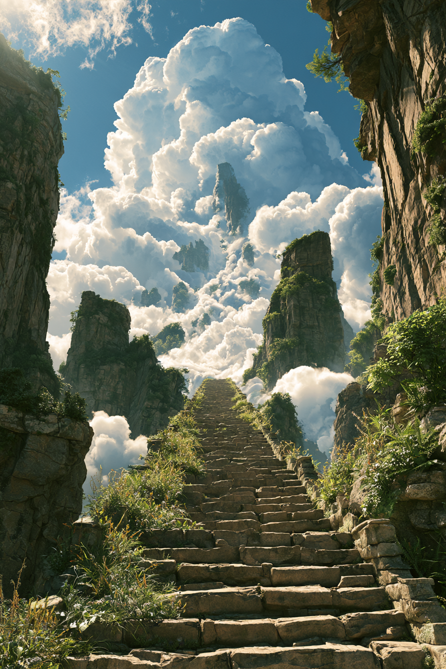 Treppe zum Himmel