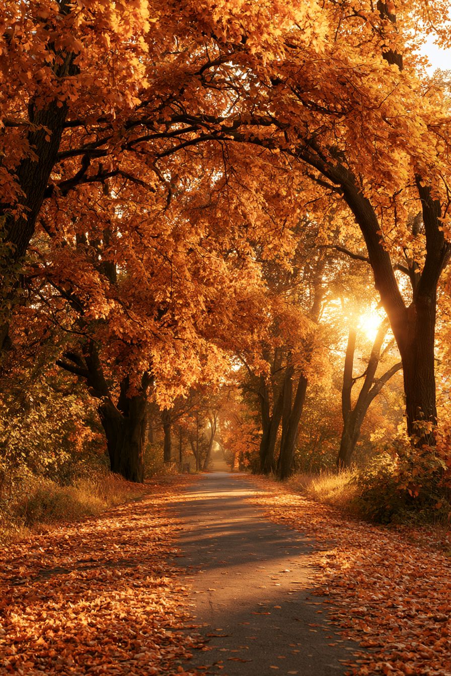Goldener Herbstweg