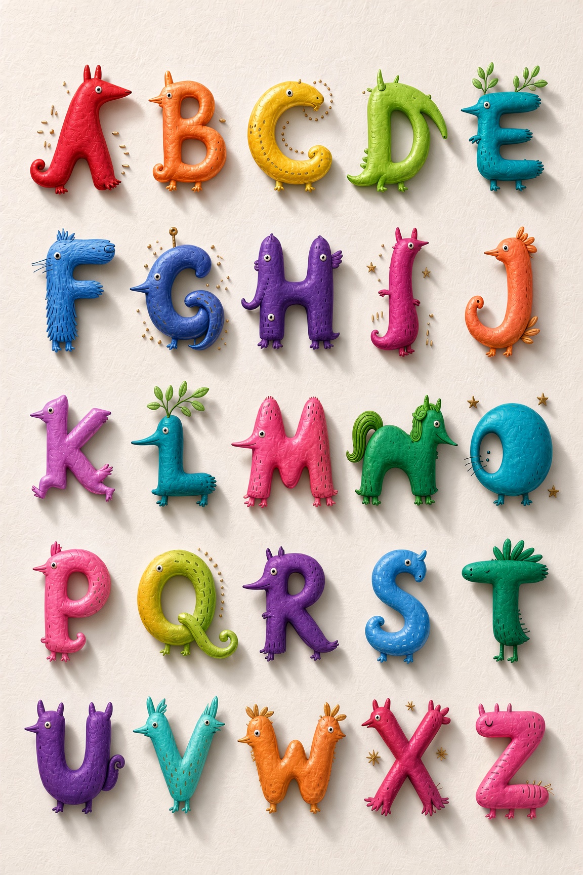 Das bunte Alphabet