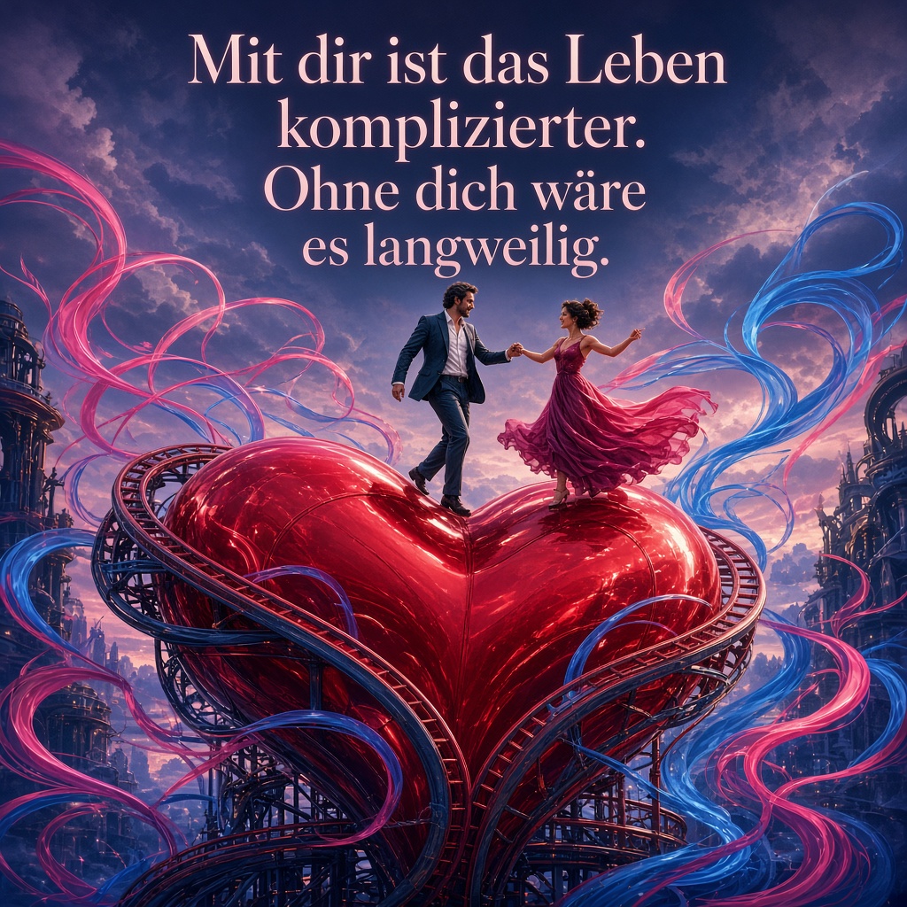 Mit dir wird es nie langweilig
