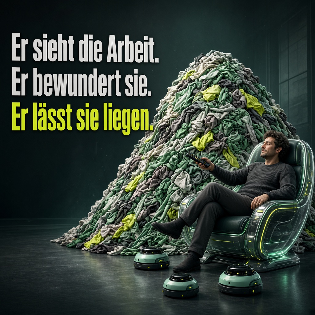 Arbeit bewundern statt erledigen