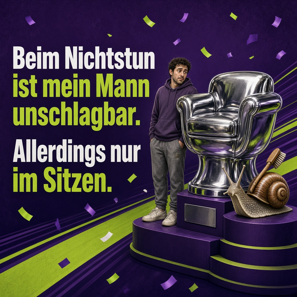 Champion im Nichtstun