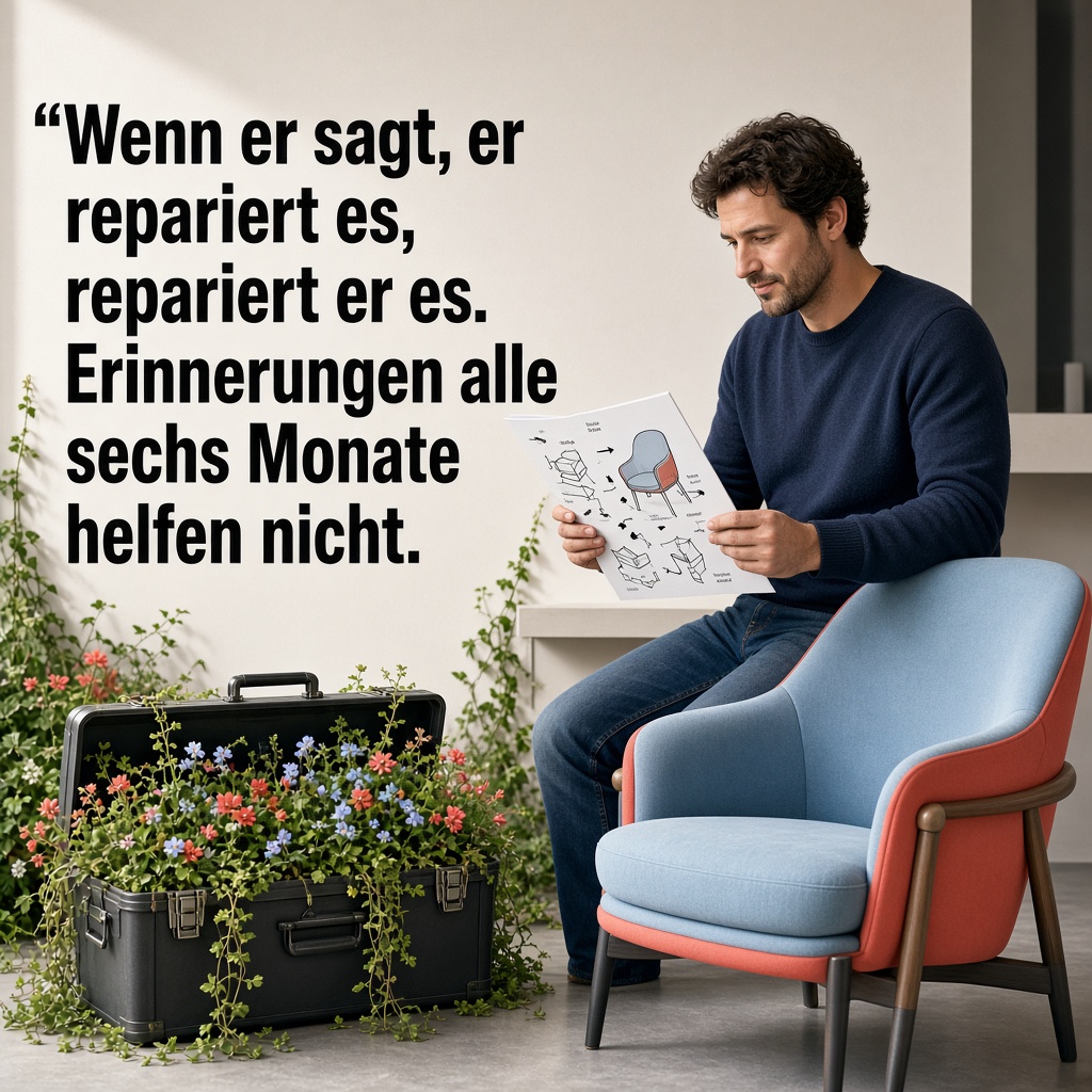 Reparaturen brauchen Geduld