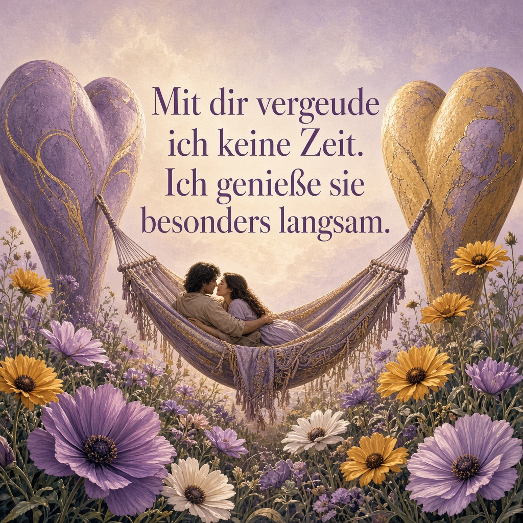 Zeit besonders langsam genießen
