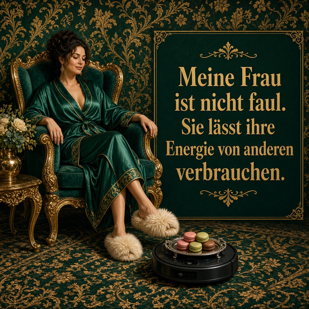 Energiesparen mit Ehefrau