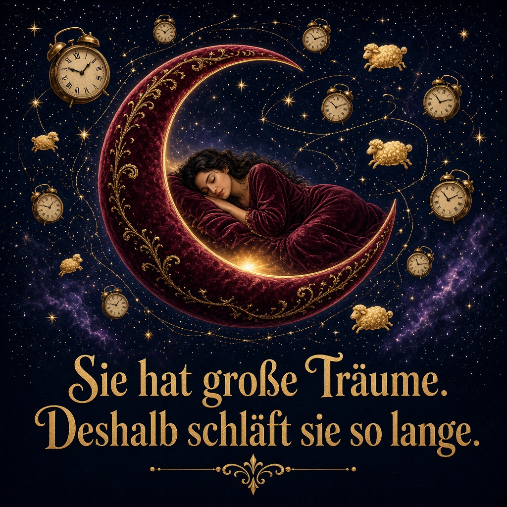 Große Träume brauchen Schlaf