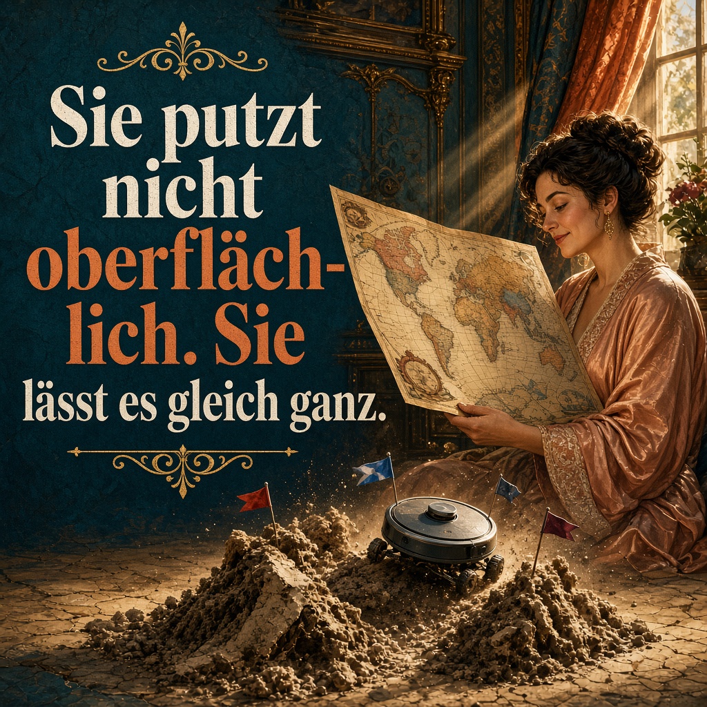 Putzen lässt sie gleich ganz