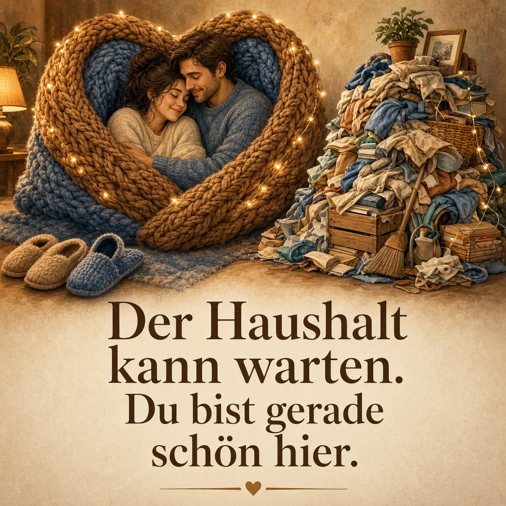 Der Haushalt kann warten