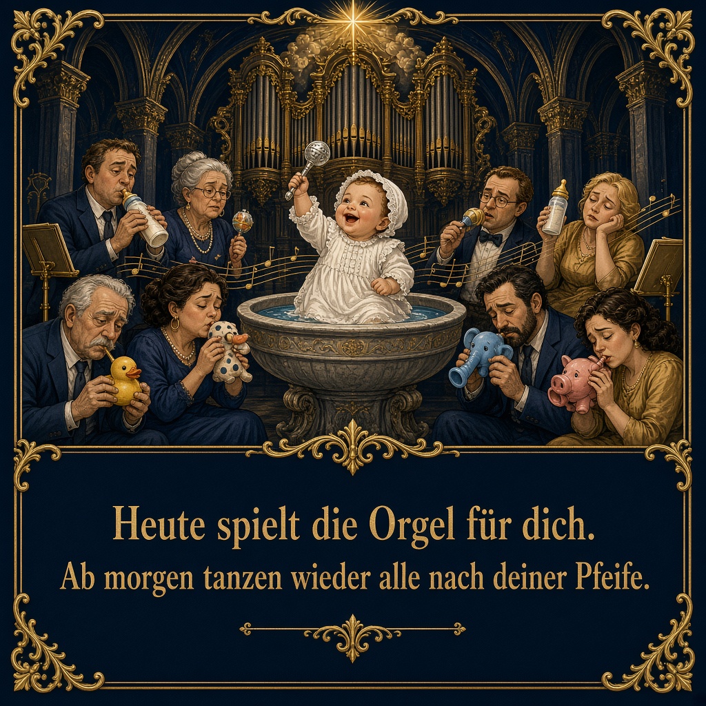 Heute Orgel, morgen deine Pfeife