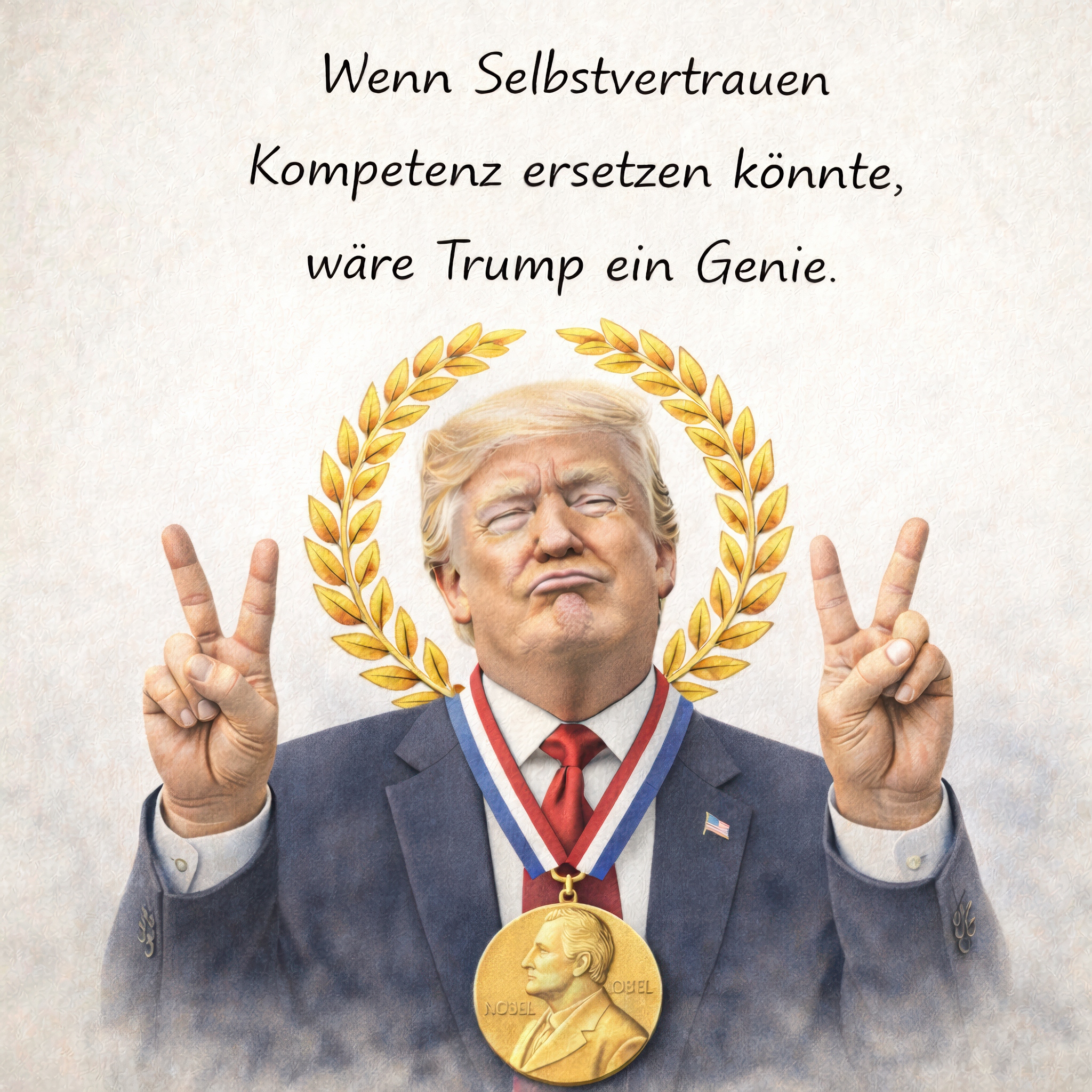 Trump – Selbstvertrauen