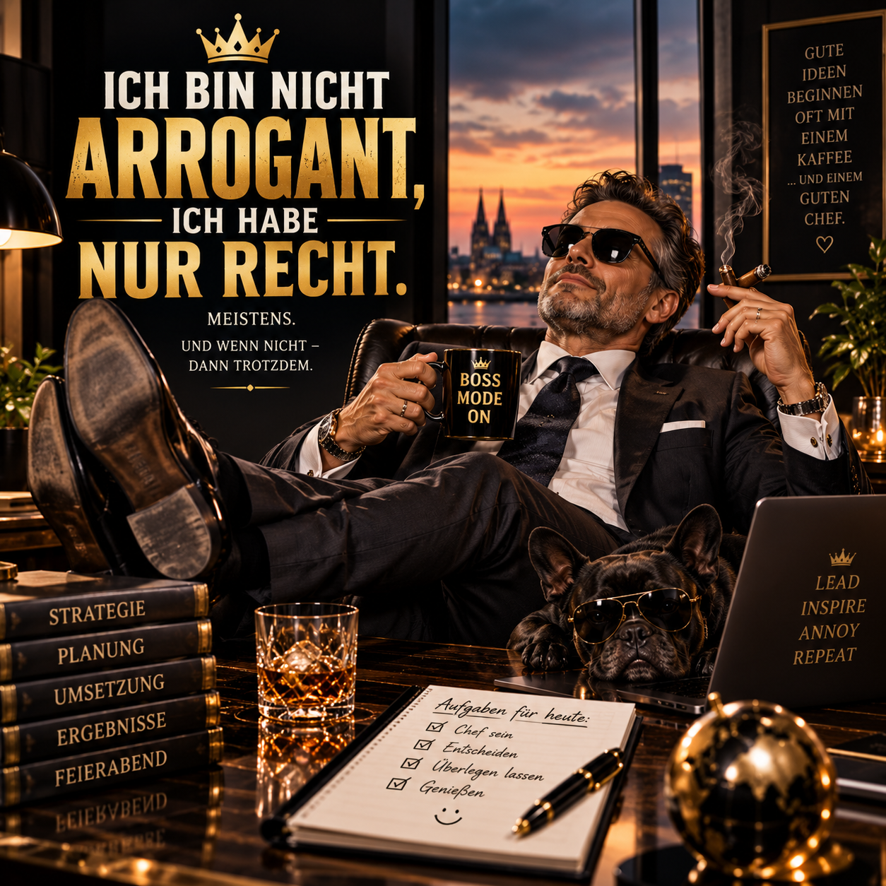 Ich bin nicht arrogant