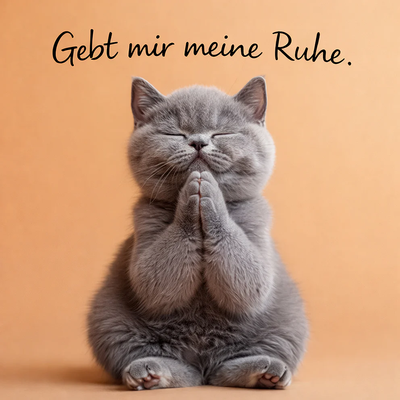 Gebt mir meine Ruhe