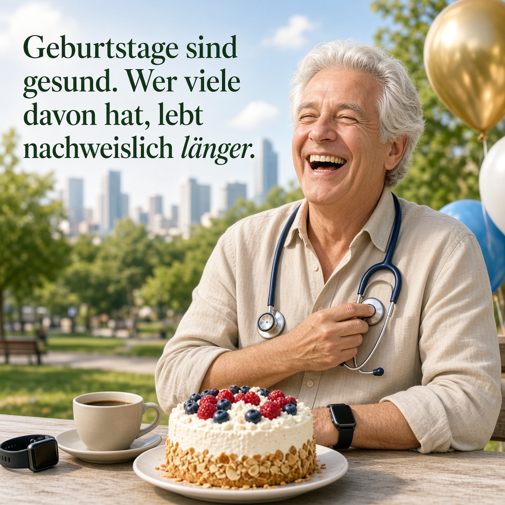 Geburtstage sind gesund