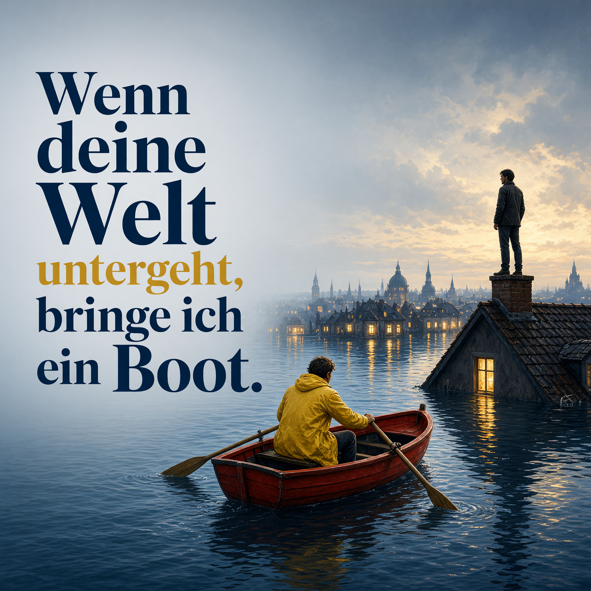 Bester Freund – ich bringe ein Boot