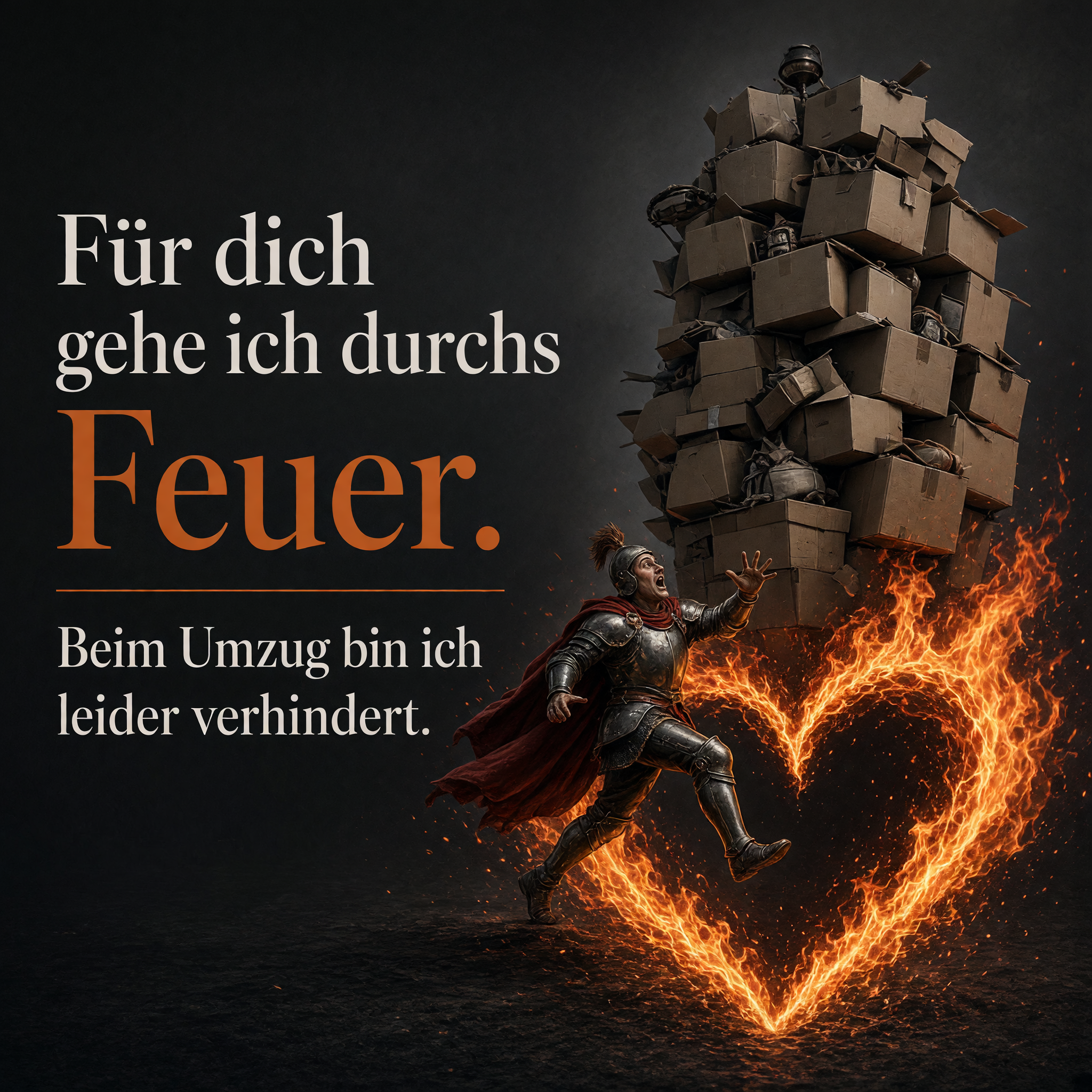 Bester Freund – durchs Feuer, aber nicht zum Umzug