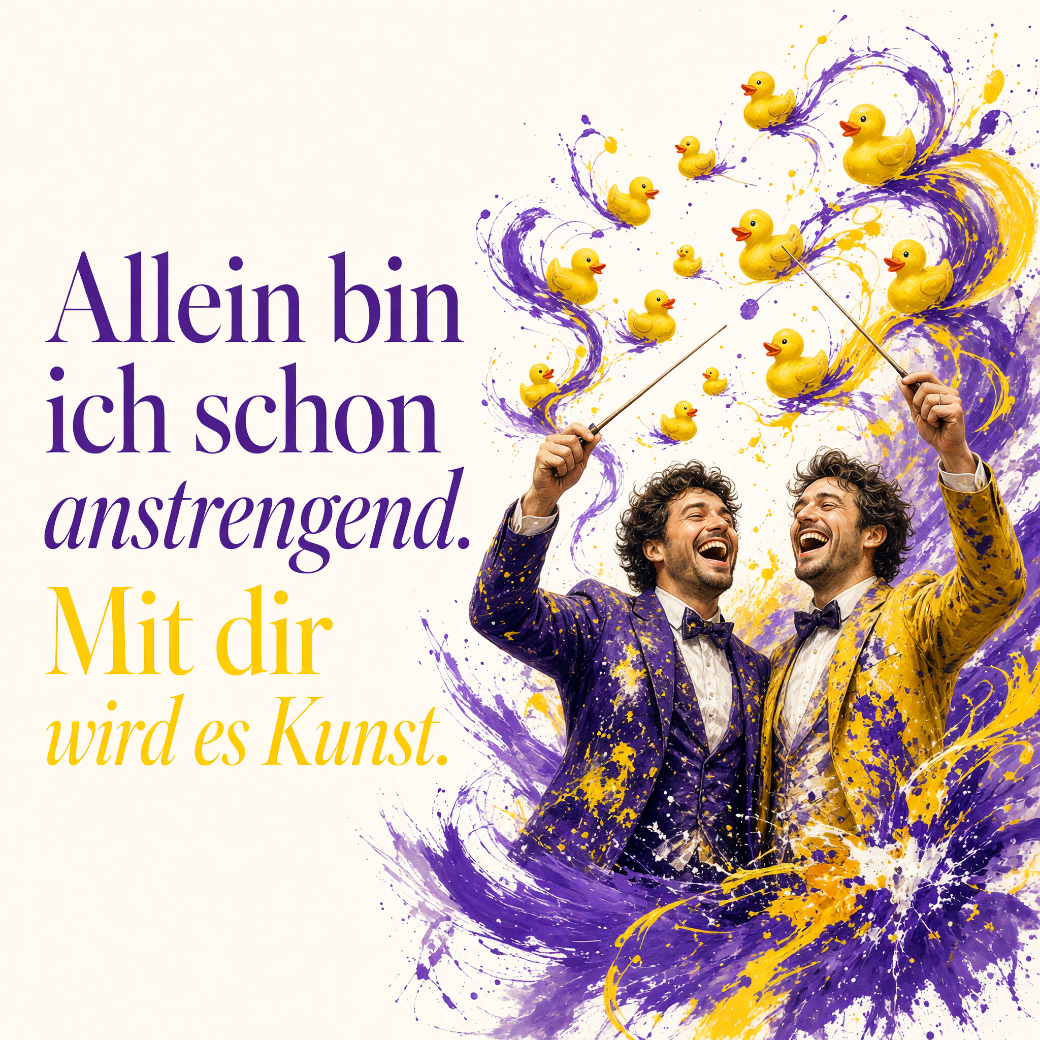 Bester Freund – gemeinsam wird es Kunst