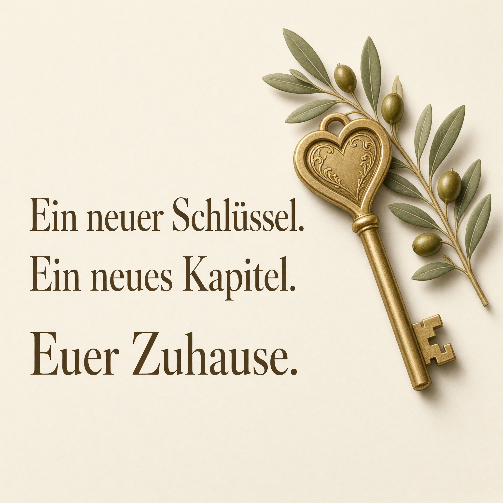 Neues Zuhause – ein neuer Schlüssel