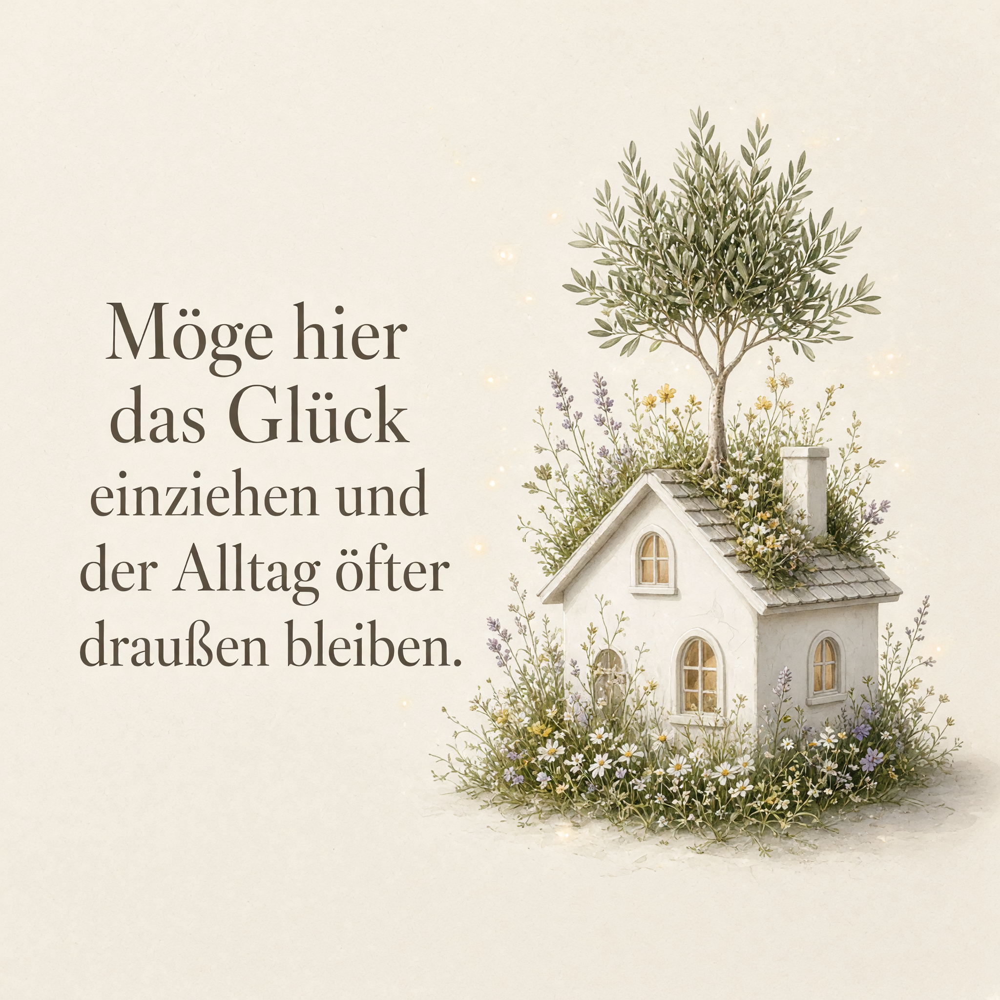Neues Zuhause – möge das Glück einziehen