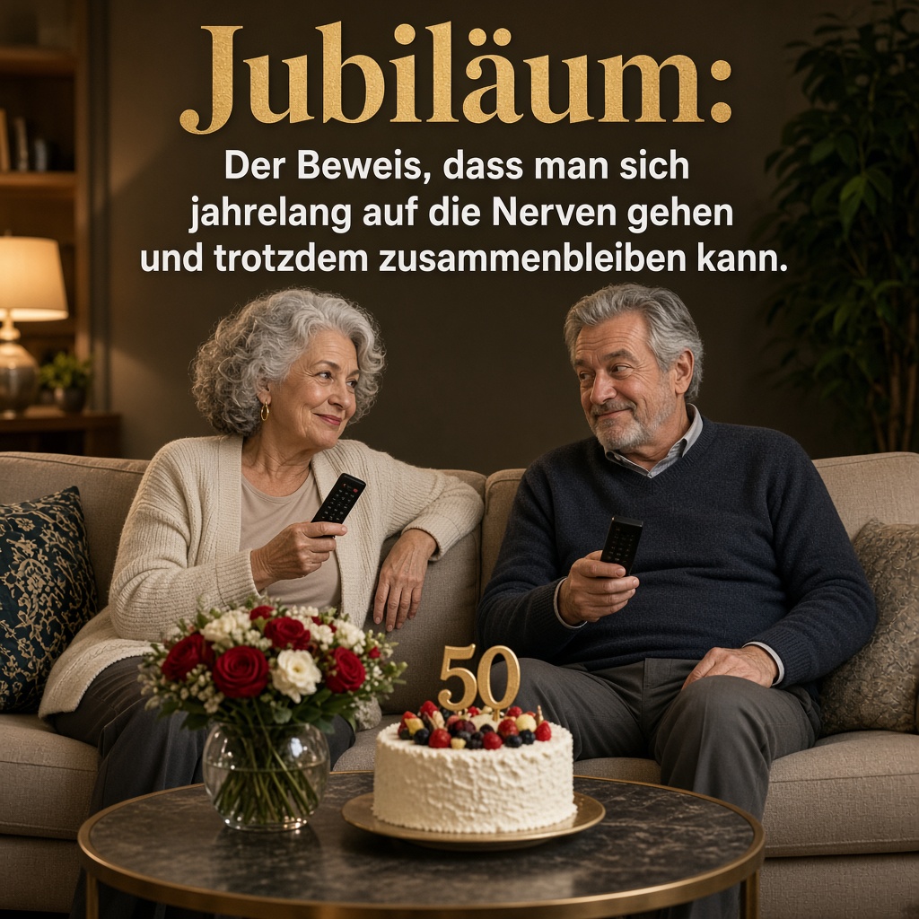 Jubiläum – auf die Nerven und trotzdem zusammen