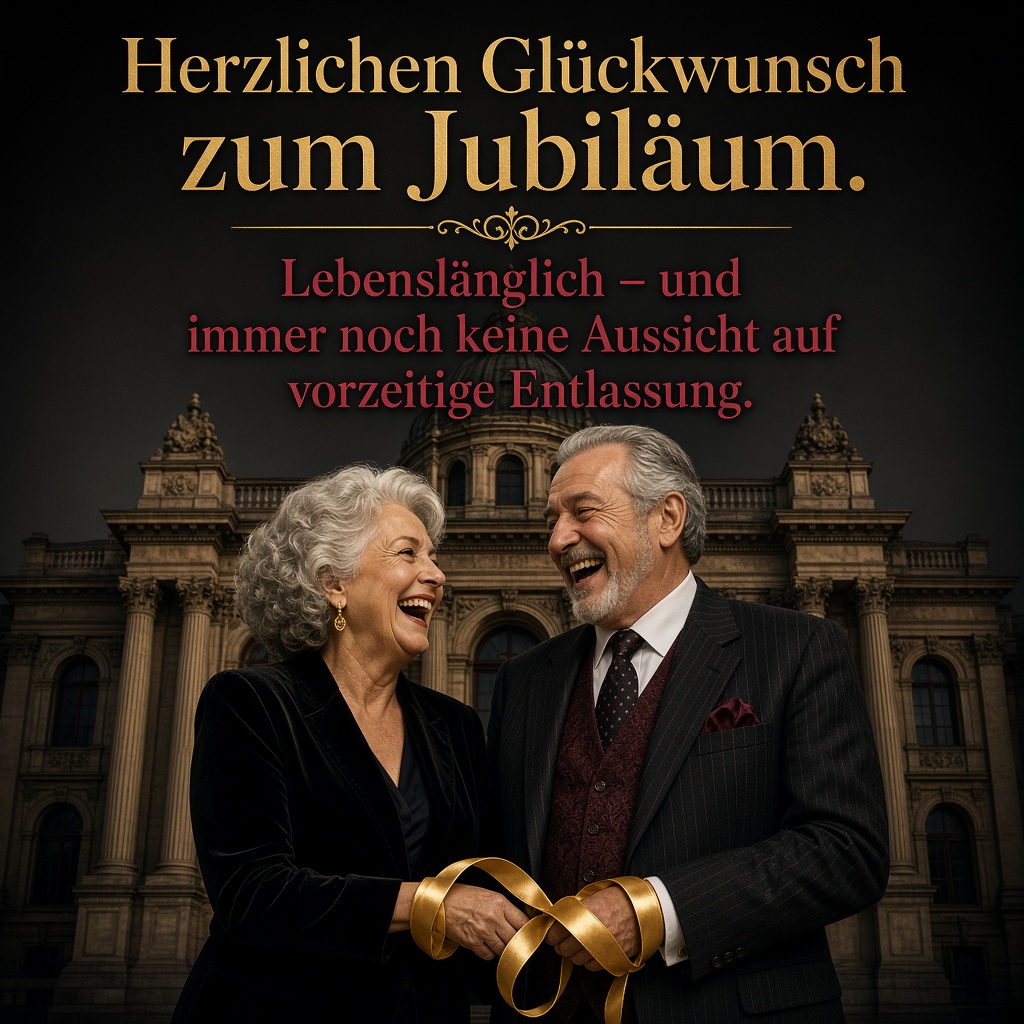 Jubiläum – lebenslänglich mit Liebe