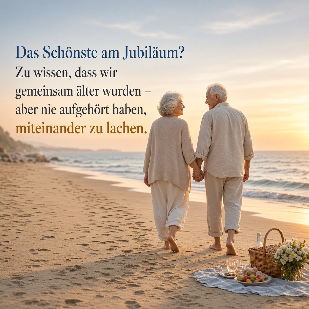 Jubiläum – gemeinsam älter, gemeinsam lachen