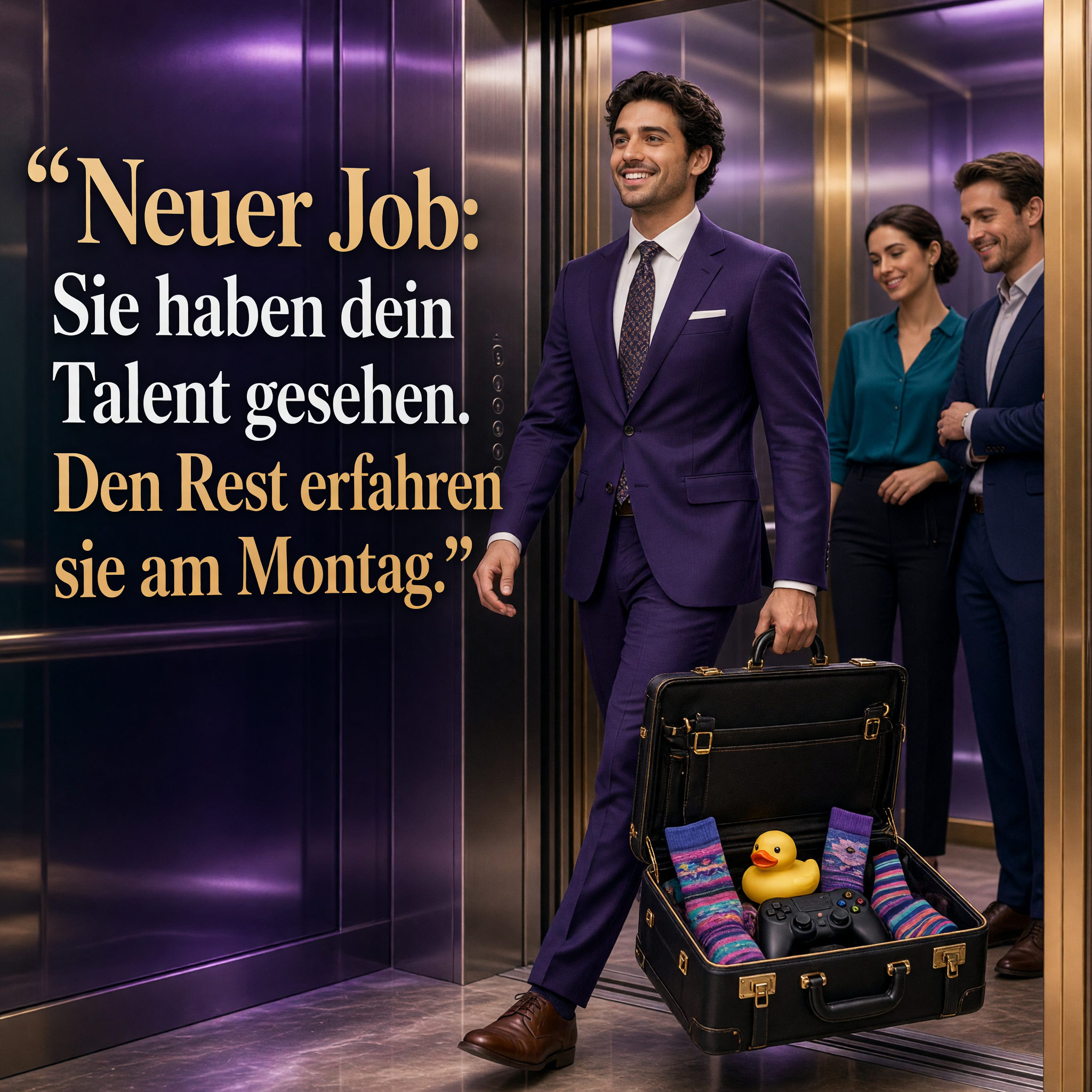 Neuer Job – der Rest am Montag