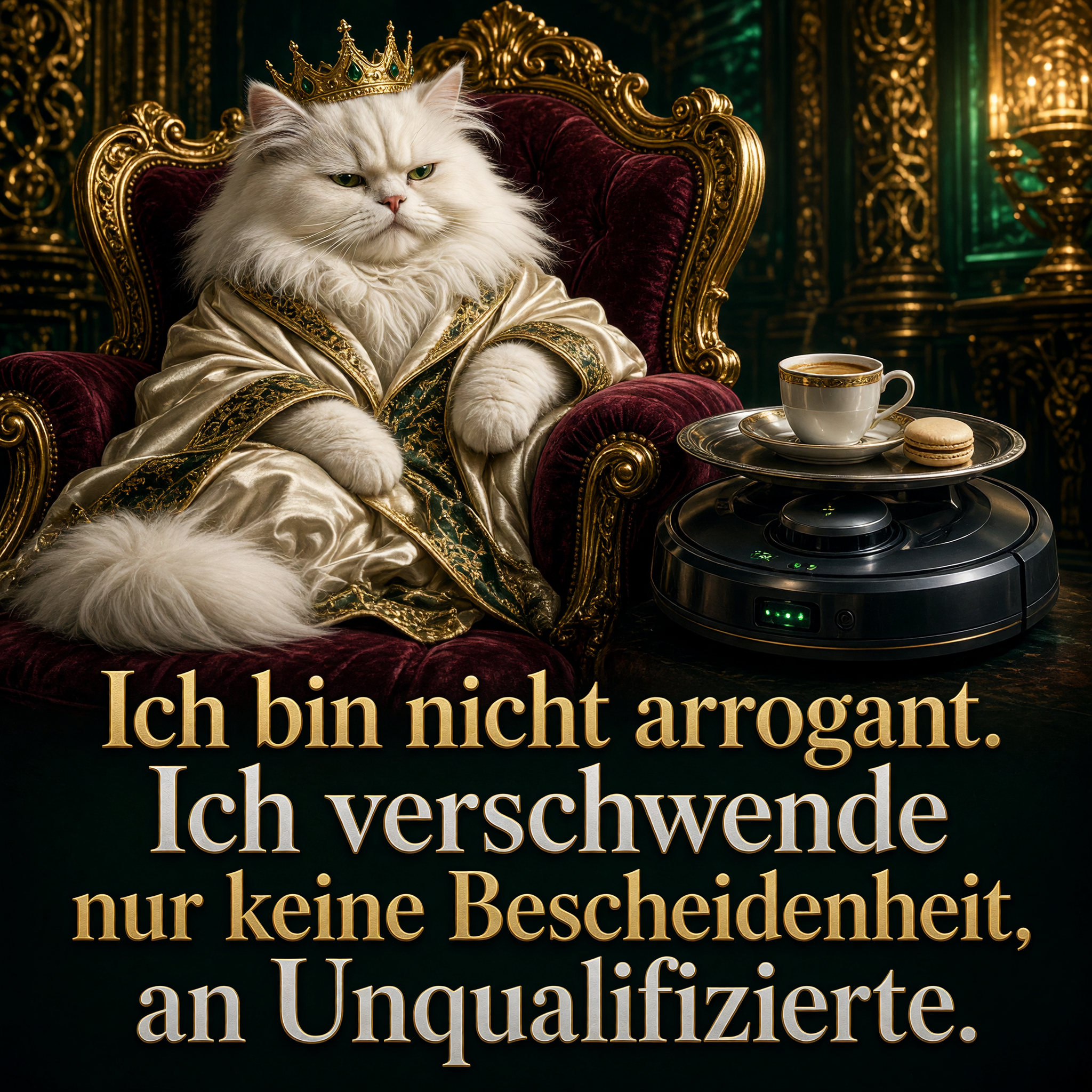 Keine Bescheidenheit für Unqualifizierte