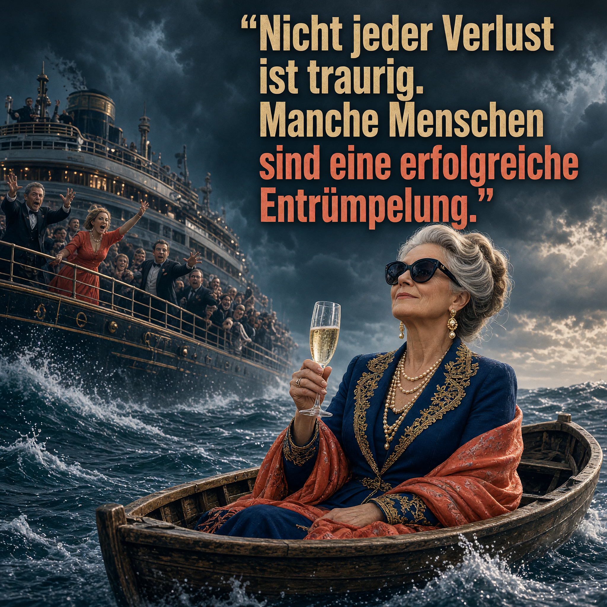 Manche Menschen sind Entrümpelung
