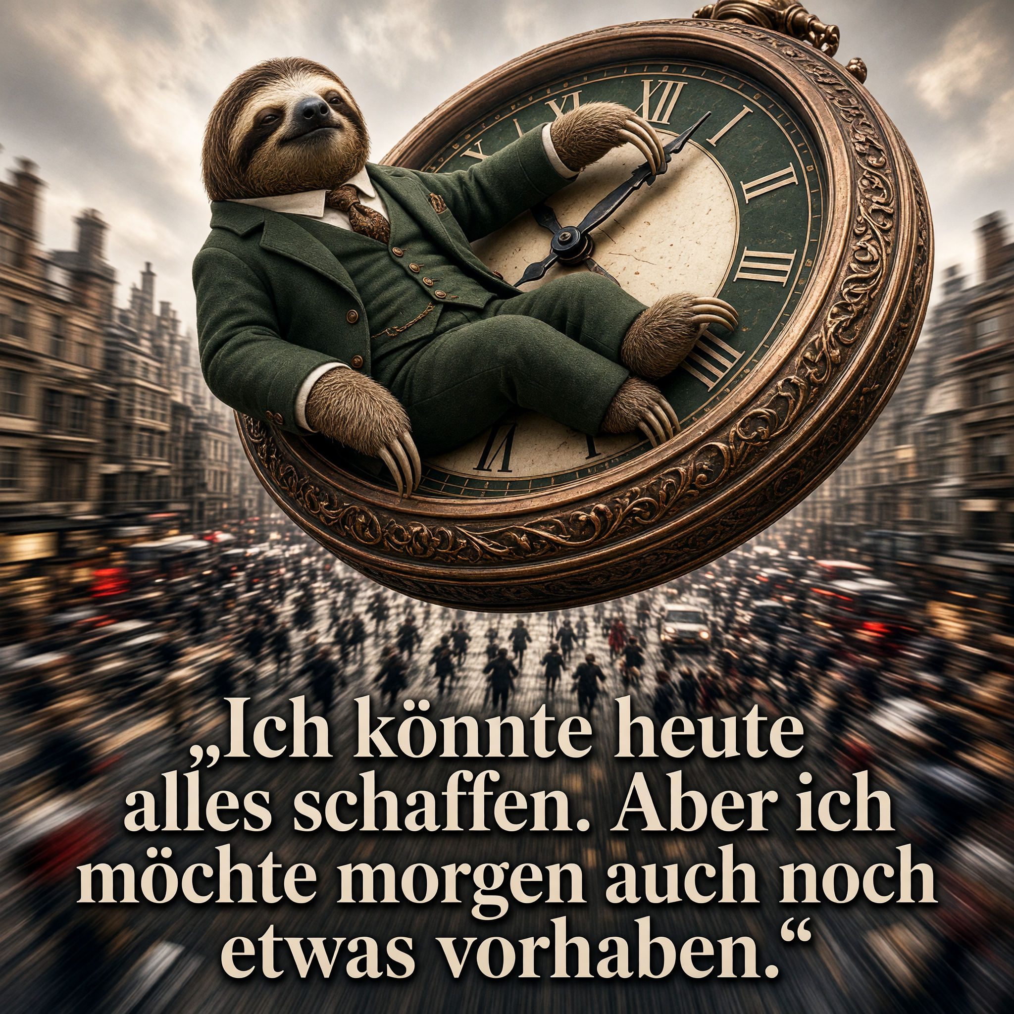 Heute alles schaffen – morgen auch noch etwas vorhaben