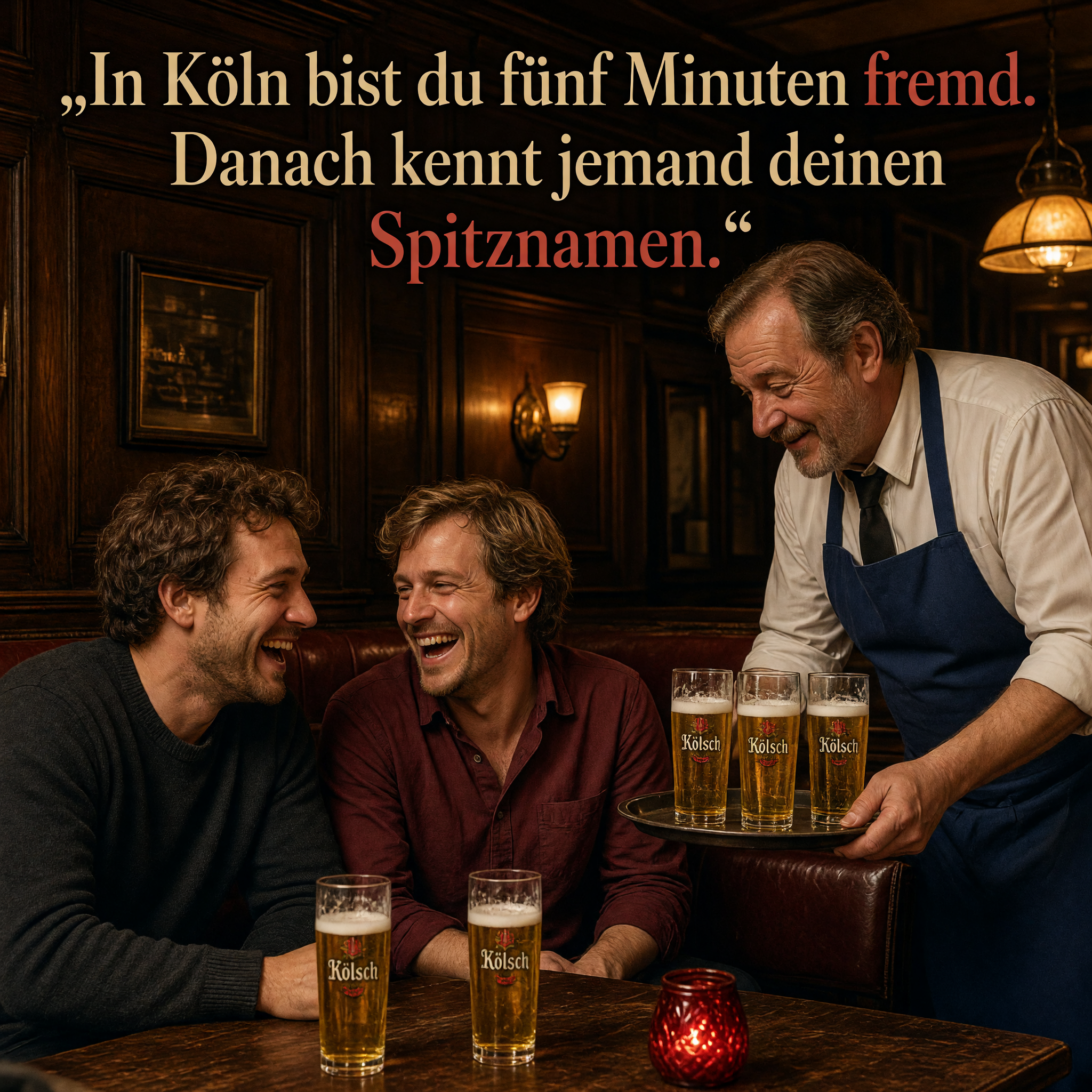 In Köln kennt jemand deinen Spitznamen