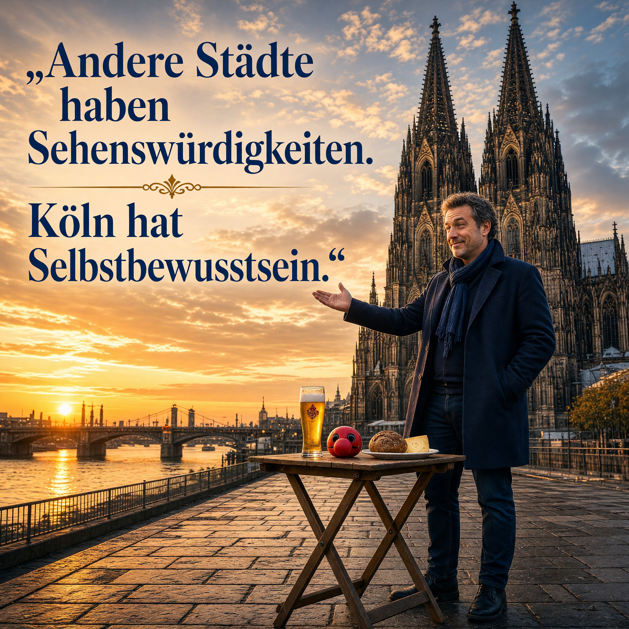 Köln hat Selbstbewusstsein