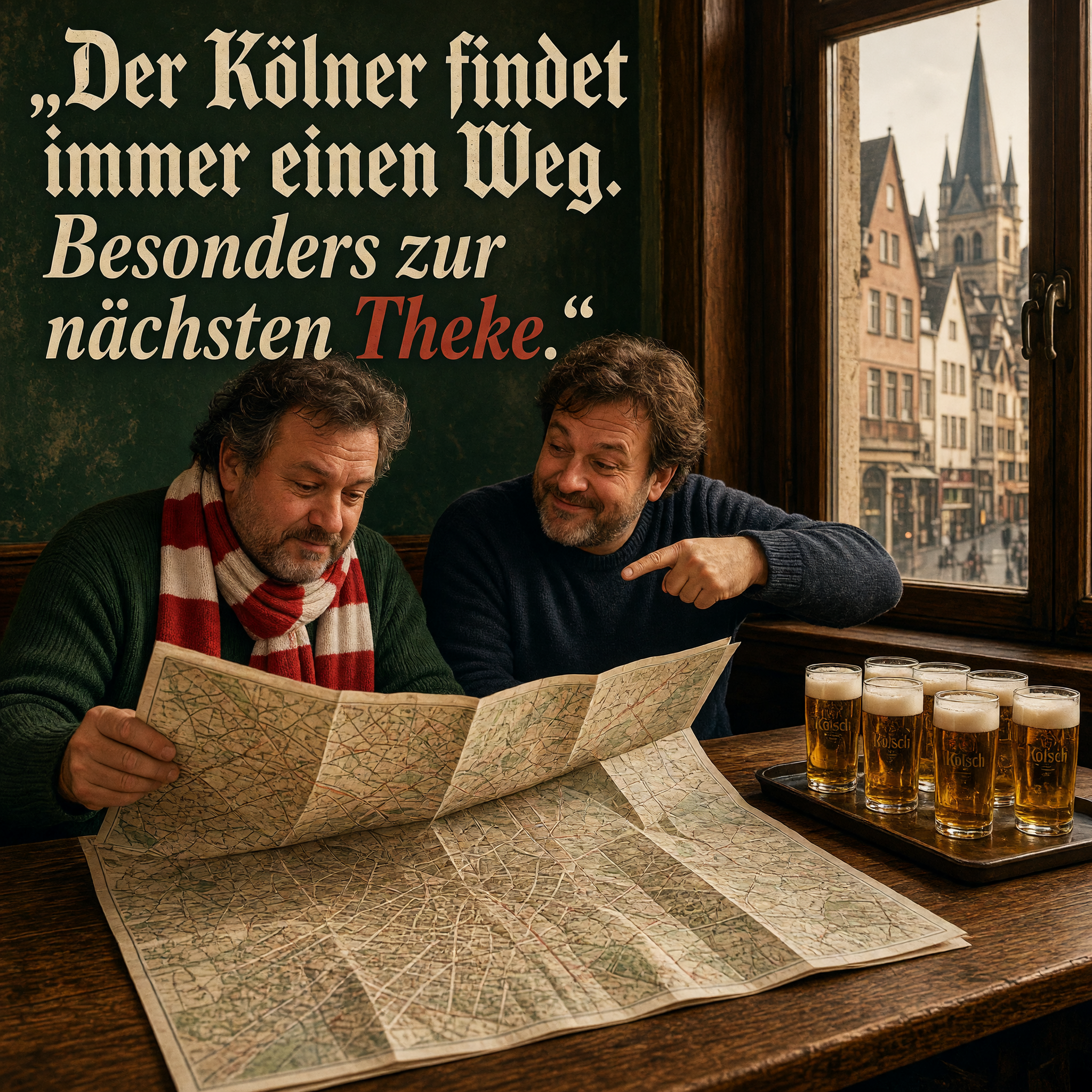 Der Kölner findet die nächste Theke