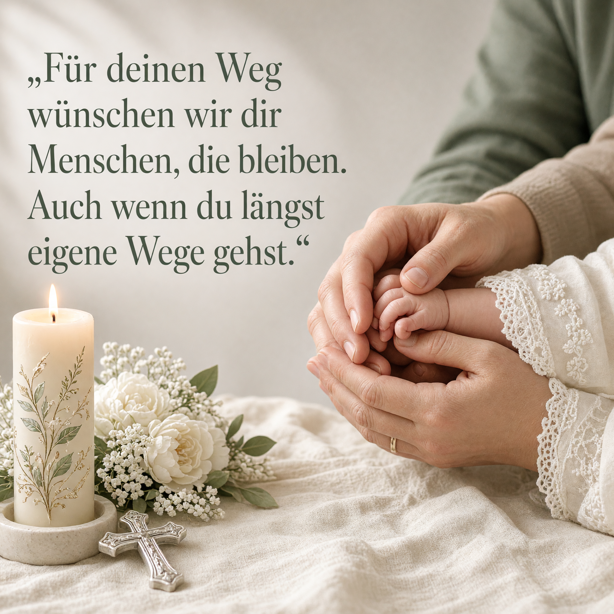 Taufe – Menschen, die bleiben