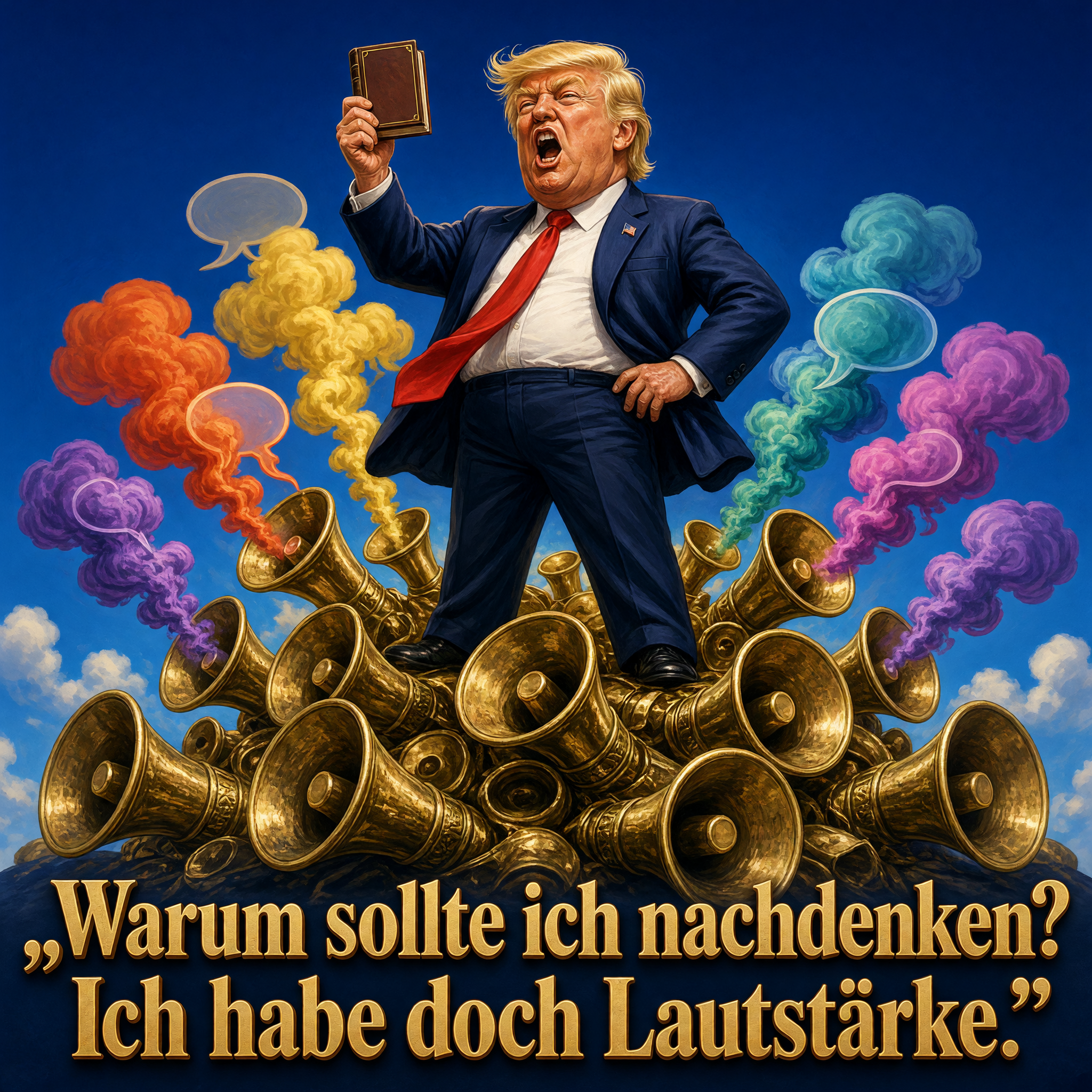 Trump-Satire – Lautstärke statt Nachdenken