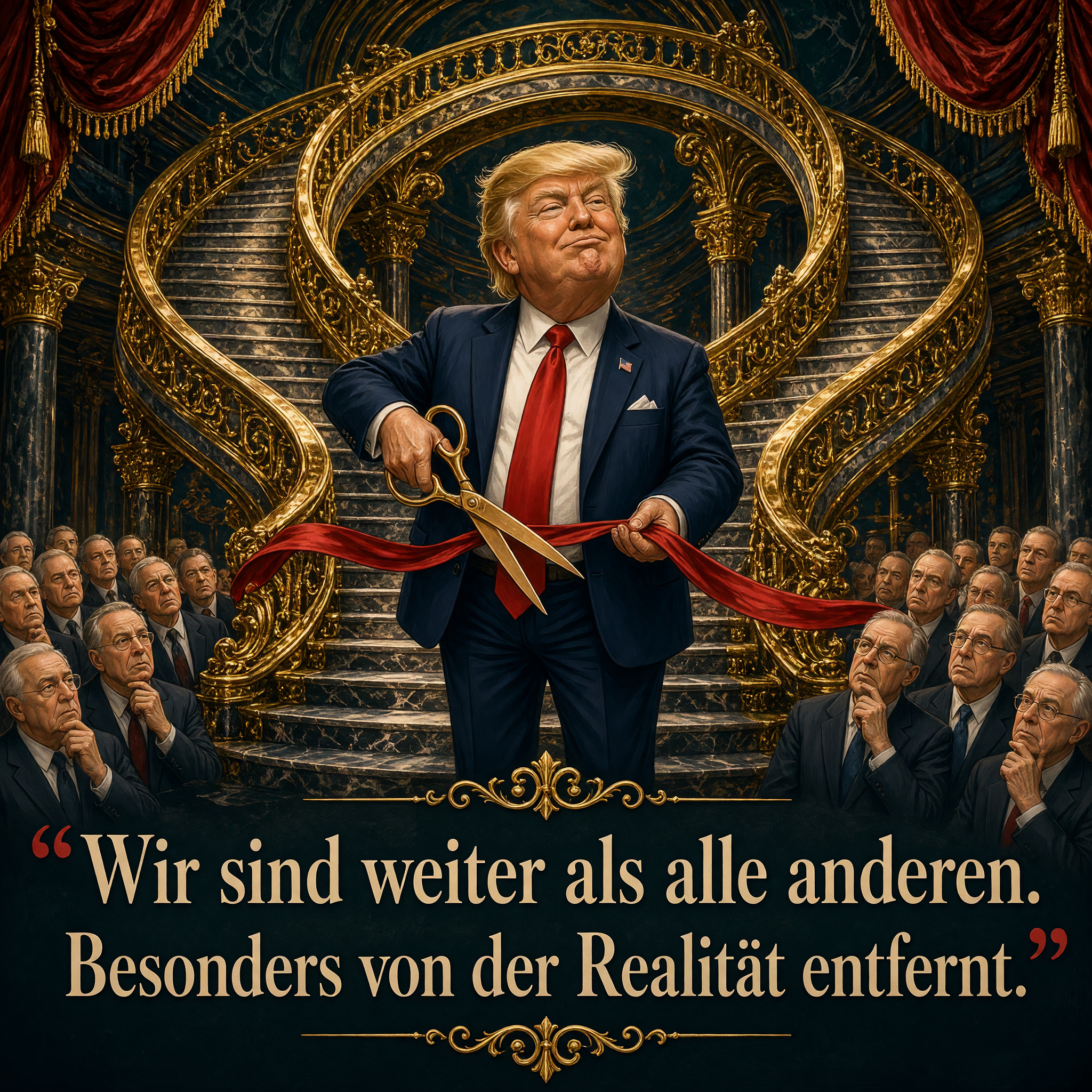 Trump-Satire – von der Realität entfernt