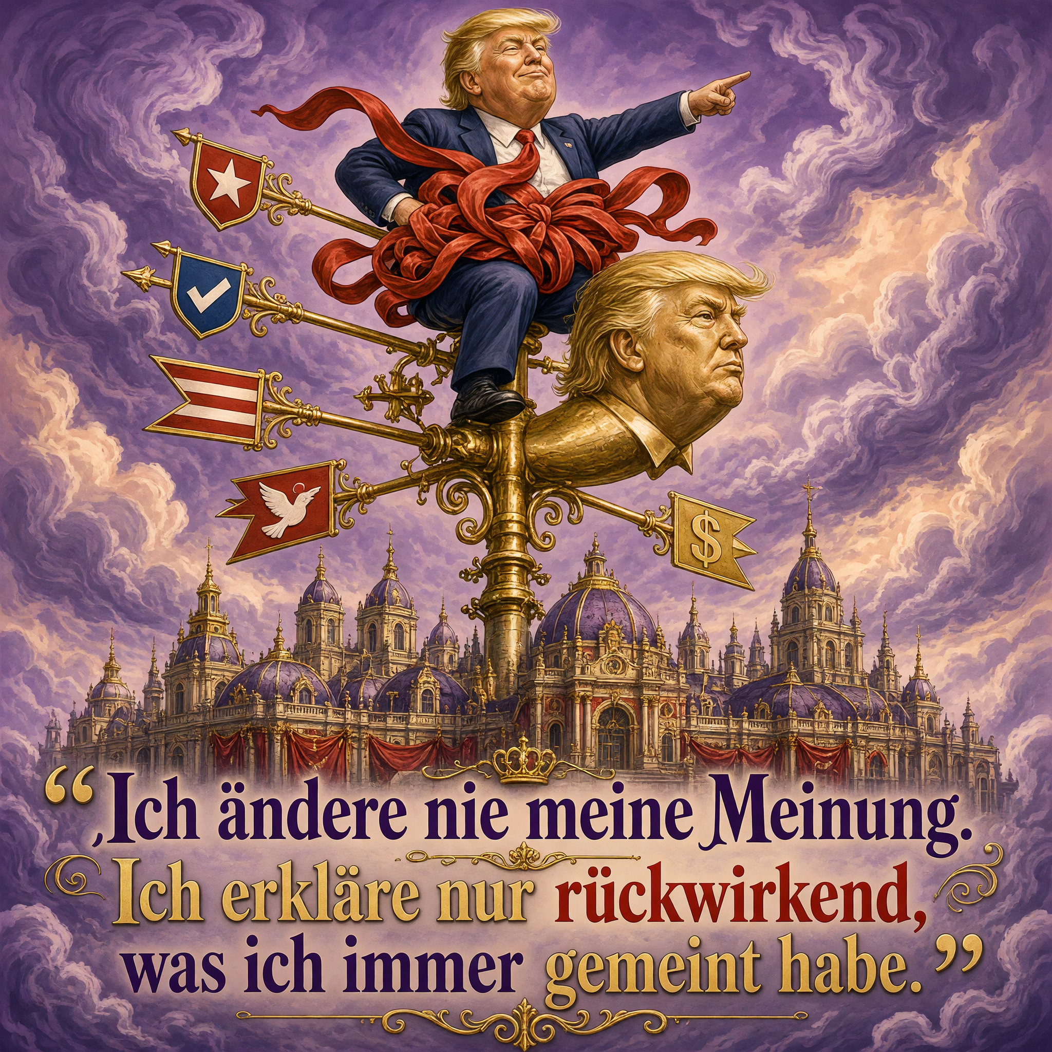 Trump-Satire – rückwirkend immer gemeint