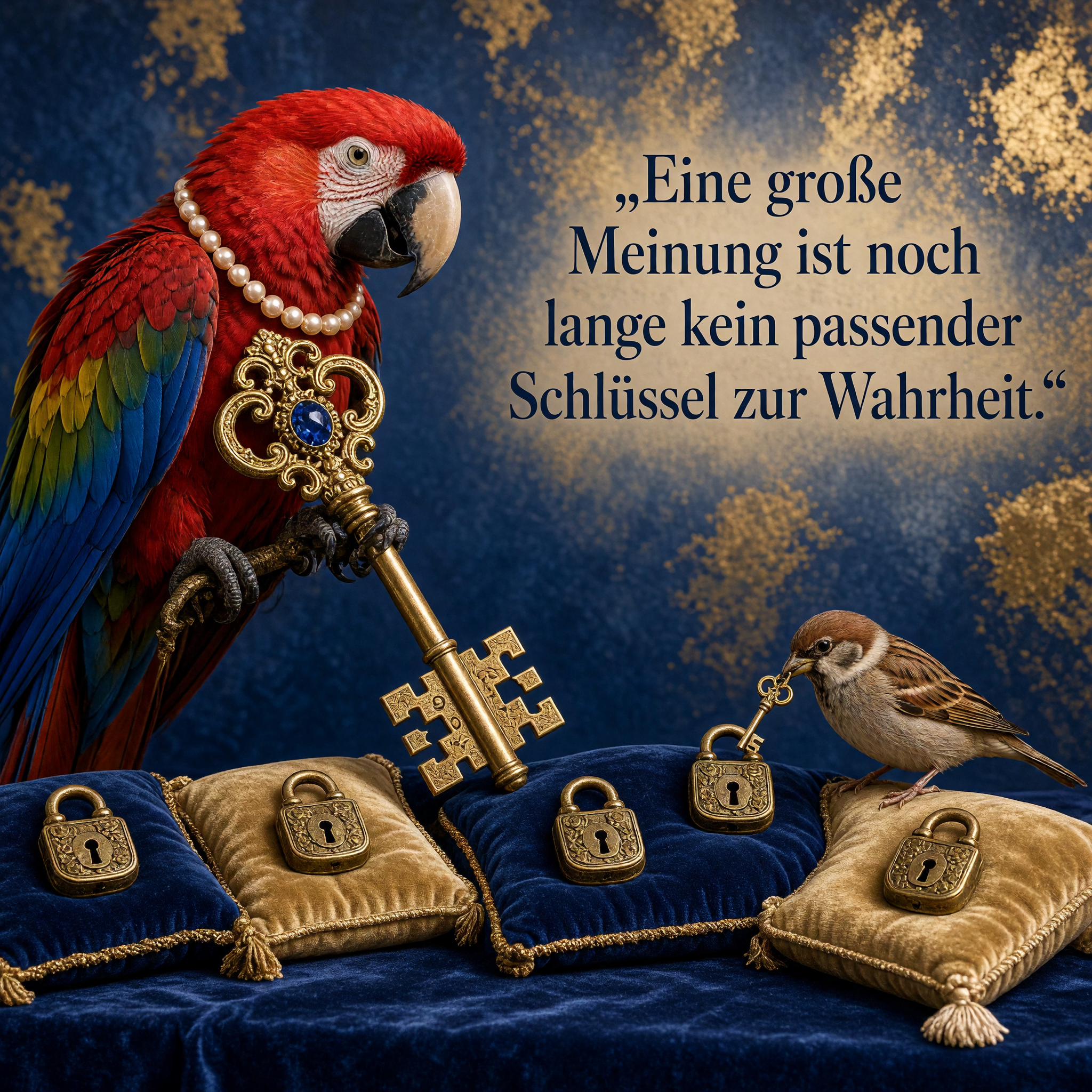 Große Meinung, kleiner Wahrheitsgehalt