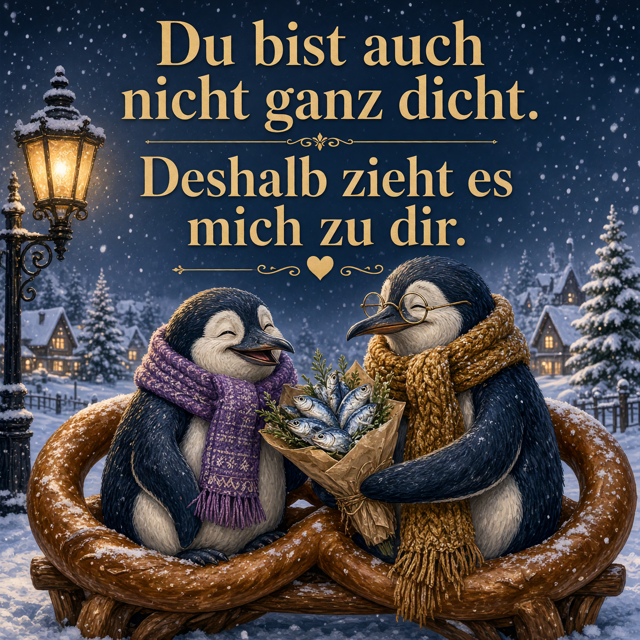 Nicht ganz dicht – deshalb zieht es mich zu dir