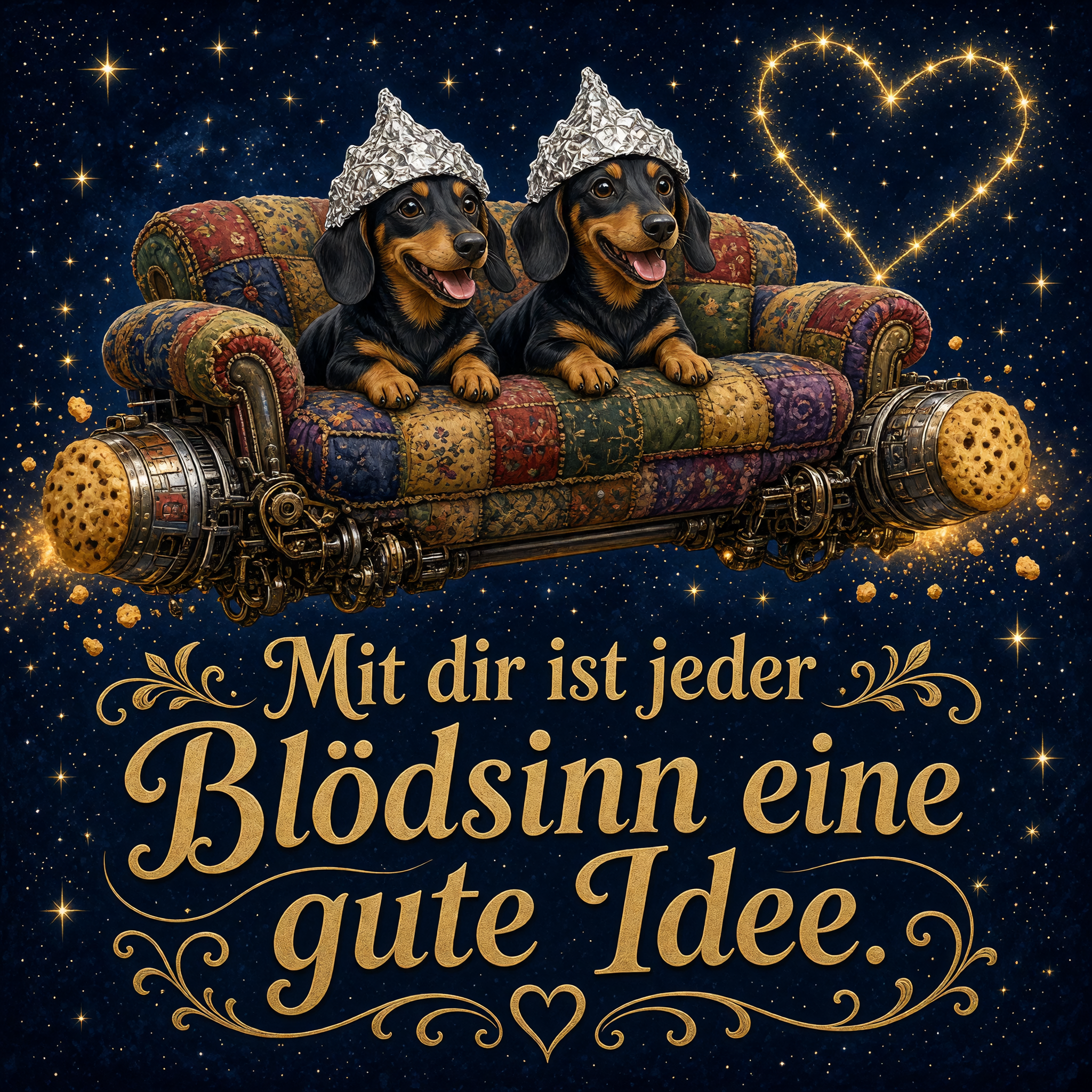 Mit dir ist jeder Blödsinn eine gute Idee