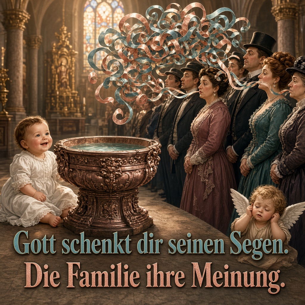 Gottes Segen und die Meinung der Familie