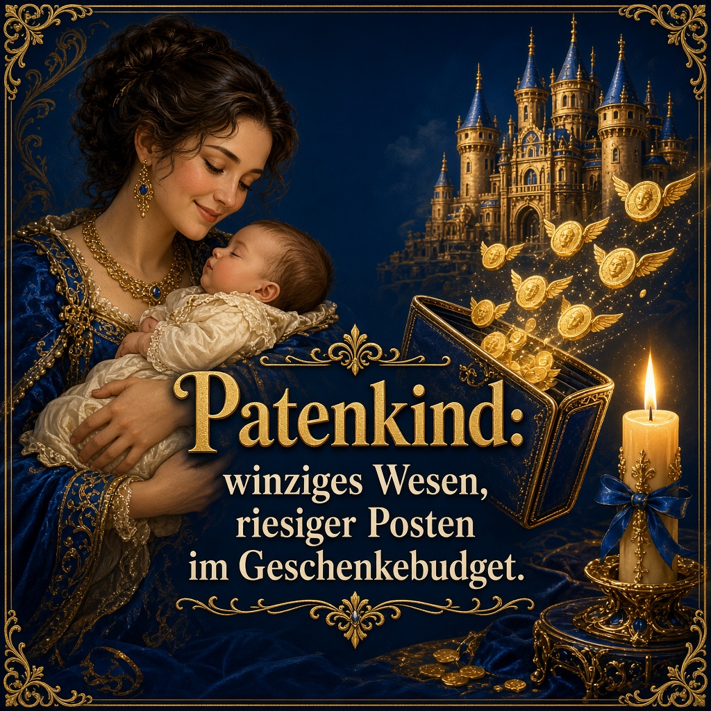 Patenkind mit großem Geschenkebudget